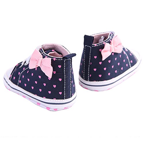 WAYLONGPLUS/ Детска Парусиновая обувки подметка с противоскользящим покритие, обувки за бебешко креватче, Маратонки с принтом любов