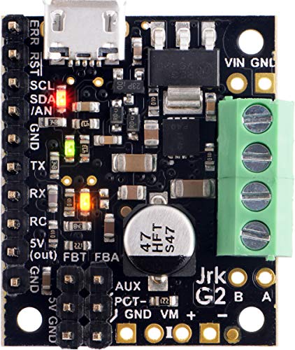 Контролер на двигателя Pololu Jrk G2 21v3 USB с обратна връзка (Продават се конектори (инв 3143)