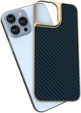 Въглеродни влакна MON Carbone е Съвместимо с заден панел на iPhone 13 6,1 инча [HOVERFUSE] Калъф за телефон от този балистични влакна