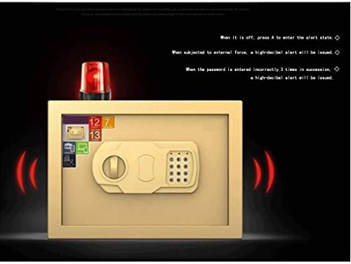 N /A големият електронен цифров сейф за домашна сигурност на бижута-имитация на заключване на сейфа (цвят: D)