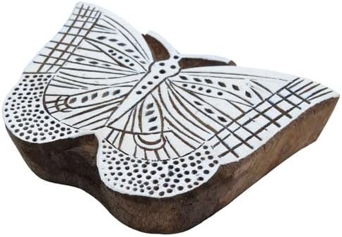 S2J Дървен Декоративен Модел на Пеперуда Плат, Ръчно изработени от Текстил Блок Изкуство Дрехи