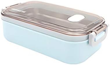 Hemoton Обяд-Бокс И Термоконтейнер за Храни От Неръждаема Стомана Кутия За Съхранение на Хранителни продукти 800 мл