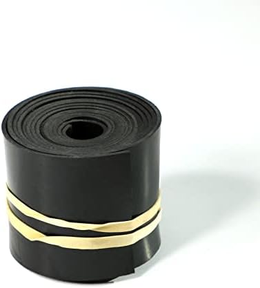 Ролка неопреновой каучук, плътна черна ивица (твърдост 40D): 1/16 x 2 x 5 фута дължина за уплътняване със собствените си ръце, унищожаваща