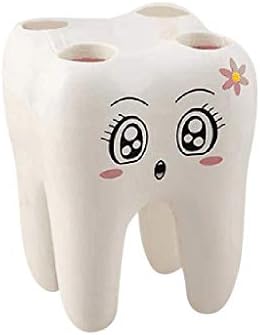 Държач за четка за зъби SOOTOP Зъбни Неръждаем Прекрасен Cartoony Държач за четка за зъби Вик Стоматологични кабинети, къщи за Гости бани и детски бани