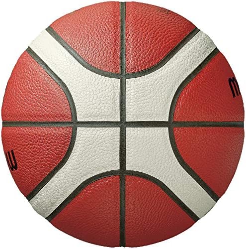 Баскетболна топка от композитни материали серия Molten BG, одобрен от ФИБА - BG4500, Размер 7, 2 тона (B7G4500)