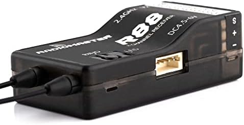 RadioMaster R88 V2 8-канален приемник, съвместим с Frsky D8/ D16 и Futaba SFHSS PWM/Sbus