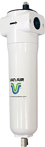 Ван Air Systems F200-0400-2- Филтър за сгъстен въздух серия MD-PD6 F200, Премахва масло, вода и твърди частици, Индикатор за диференциално