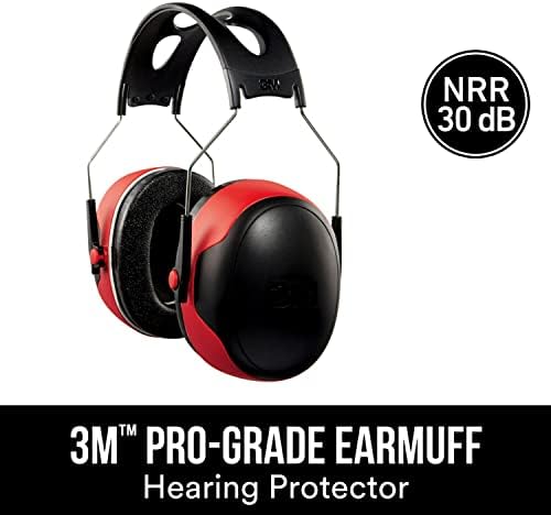 Слушалки, 3M с шумопотискане професионален клас, NRR 30 db, Лесно и регулируема защита за слуха