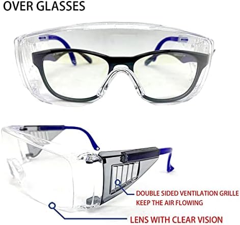 XII WY Фарове за Защитни Очила, лабораторни Очила на Върха Точки Защитно Кацане на Върха на Предписване на Очила Строителни очила