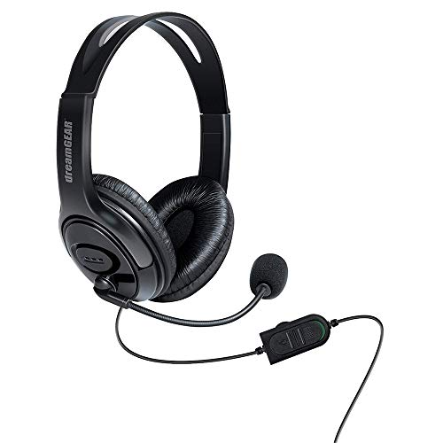 Кабелни слушалки dreamGEAR X-Talk One с микрофон за Xbox One - Xbox One (черен)