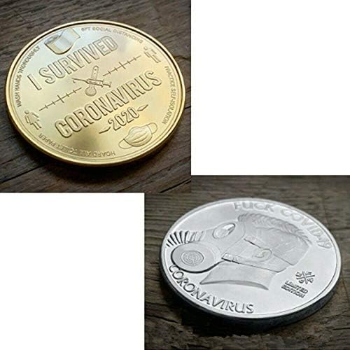 Медал мога да оцелее 2020 Айде Златна Монета + Спомен За Колектор Сребърни монети В подарък