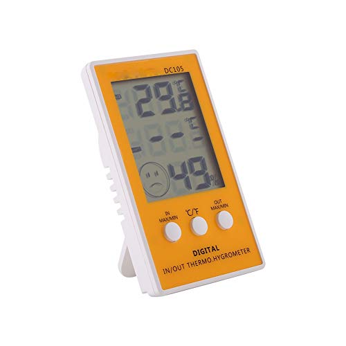 YASEZ вътрешен външен LCD дигитален термометър, влага, влагомер за диагностика на метеорологични станции