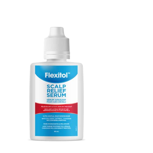 Серум за облекчаване на сърбеж на кожата на главата Flexitol с 2% на колоидната овесени ядки, 2 унция