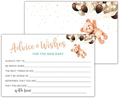 Пощенски картички със съвети и пожелания Малка Мечка за Новородено, Картички със съвети за грижа за бебето, е Идеалното допълнение
