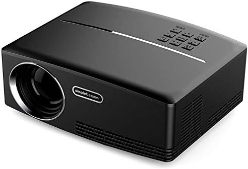 LOVEPET Мини Домашен HD Проектор ТВ Шоу Развлекателна Поддръжка на 1080P Преносим Микропроектор