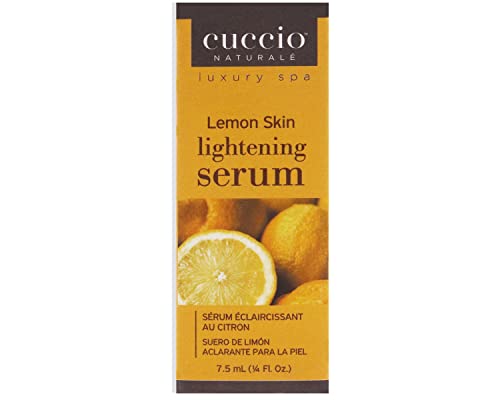 Cuccio Naturale Лимонена Серум за избелване на кожата - Намалява и изсветлява Пигментация на кожата, Старчески петна и промяна в