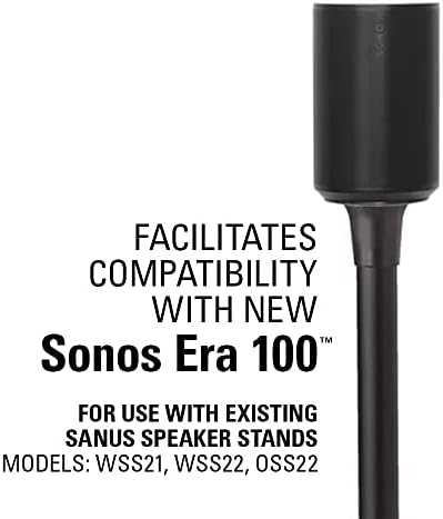 Комплект за ъпгрейд на колоните високоговорители SANUS WSS21, WSS22 фиксирана височина, съвместими с Sonos Era 100 ™