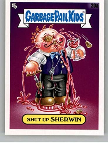 2020 Topps кофа за Боклук Kids 35-та Годишнина серия 220A Търговска картичка SHUT UP SHERWIN