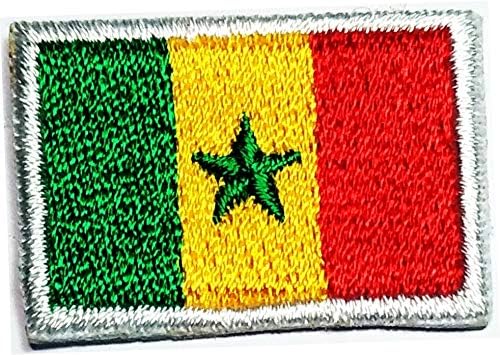 Мини-малко знаме 0,6X1,1 инча. Ленти с Флага на Гана, Военно-Тактически Флаг, Бродирани Ленти, Стикери със Знамената на Света, Нашивка