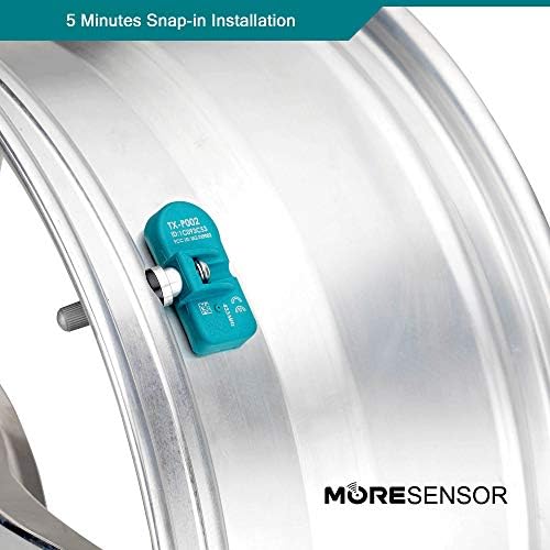 MORESENSOR Signature Series 433 Mhz ГУМИТЕ Сензор за налягането в гумите на комплект | Предварително програмирани за избрани модели