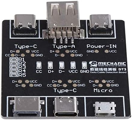 Бързото откриване на DT3 USB Кабел за Данни Тестер Бърз Детектор Инструмент Печатна Платка за Micro Type C