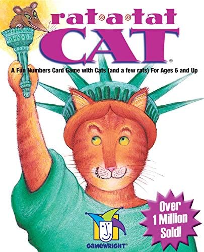 Игра на карти Gamewright Rat-A-Тат-Cat & Sleeping Queens, посветена на 10-годишнината на Тенекиен игри