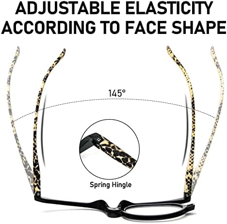MMOWW, 2 чифта очила за четене грима за жените, увеличаване на козметични четци с панти капак
