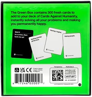 Карти срещу човечеството: Зелена кутия • разширяване на 300 карти