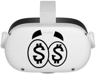 Етикети Money Eyes Oculus - Oculus Quest 2 - Етикети - Черно - VR Gaming