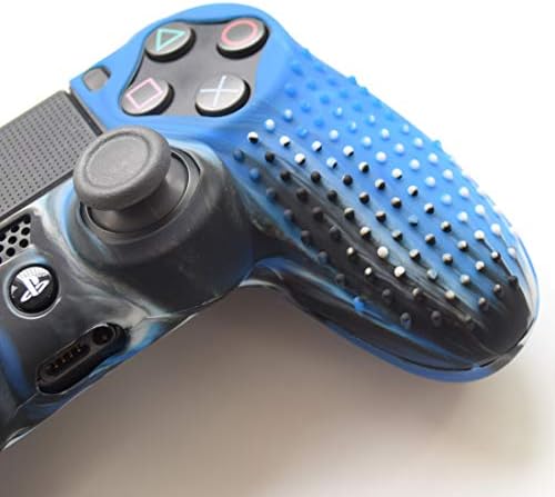 Обшивка на контролера PS4, Силиконови дръжки за PlayStation 4 PS4 / Slim / Pro Controller, Противоскользящий калъф, предпазващ калъф