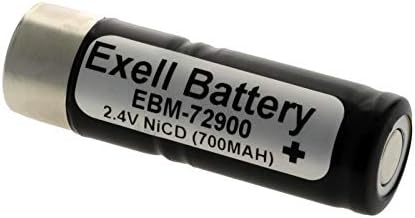 (2 комплекта) Медицински батерия 2,4 На 700 mah подходящ за Microtymp 2, Grason Stadler 72900, Schiller America 72900, 5831, AMED3197,