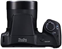 Canon Powershot SX400 - 16,0-мегапикселова цифрова камера с 30-кратно оптично увеличение и резолюция HD видео 720p (черен)