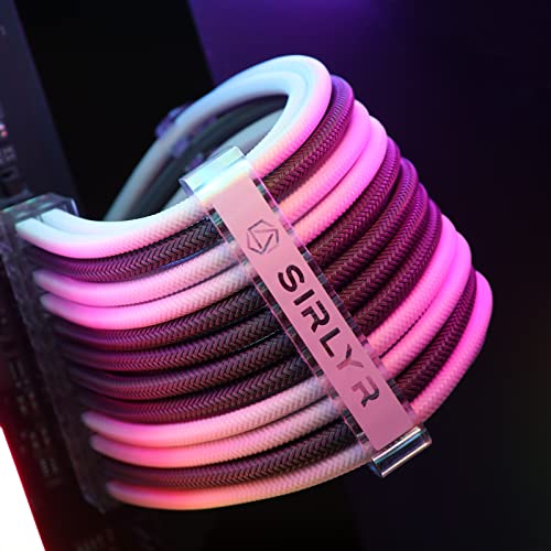 Комплект удлинительных кабели SIRLYR Arc PSU с Поръчкови ръкави, захранващ Кабел, министерството на отбраната за изграждане на КОМПЮТЪР