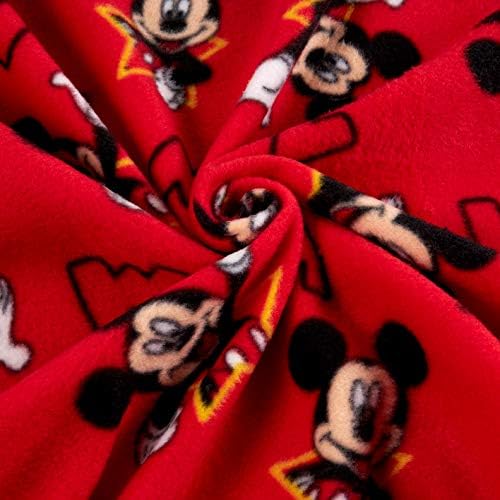 Система Творчески продукти Червена руното плат Disney с Мики и звездите в двора