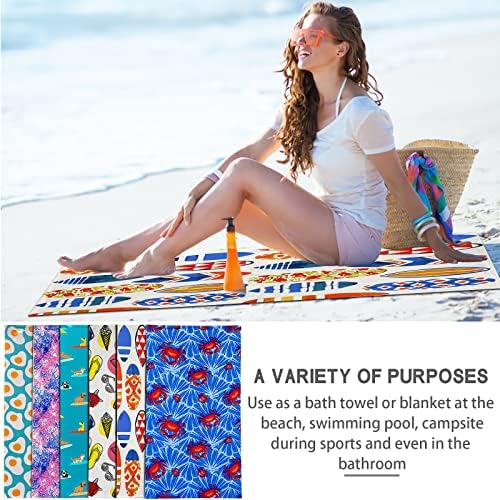 Памучно кърпа за вана Guolarizi от полиестер-памук с висока попиваща способност Beachgirls (B)