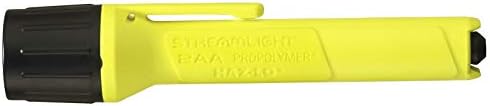 Streamlight 67101 2AA ProPolymer 65-Lumen HAZ-LO Искробезопасный, водоустойчив led фенерче се захранва от алкална батерия – Жълт