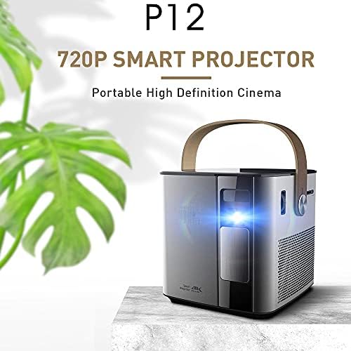 CLGZS Поддържа Проектор за домашно Кино 4K 3D 1080p за видео игри Proyector в прожектор с батерия 12000 mah