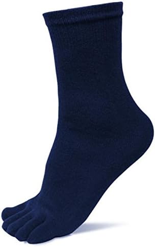 Летни Мъжки Ластични Чорапи, Къси Чорапи Soild, 5 Чифта Спортни Мъжки Спортни Топли Чорапи за Бягане с Пет пръста, За Колоезденето