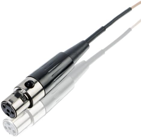 Countryman E6DW6B2PA Пружинистые слушалки E6 насочени действия с 2 мм кабел за предавателя Paso (черен)