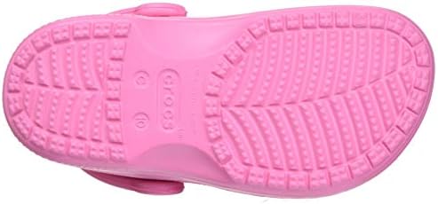 Детски Сабо Crocs Унисекс, Удобни Водна обувки без Закопчалка за деца, Розова Лимонада, 11 долара за малки деца