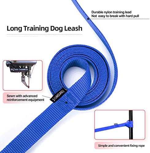 Каишка за тренировка подвижност за кучета/ кученца Siumouhoi на подчинение на дължина от 15 метра на 20 метра 30 метра на 40 метра